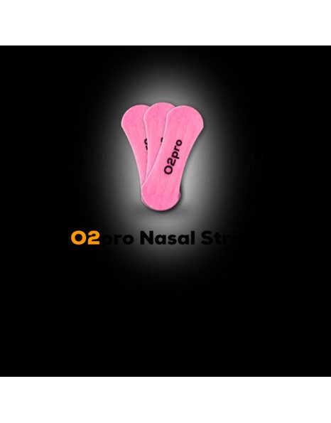 O2pro Nasal Strips Ρινικές Ταινίες,30 τμχ Ροζ Χρώμα