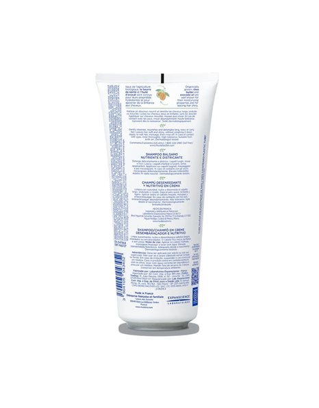 Mustela Detangling & Nourishing Cream Shampoo Απαλό Κρεμώδες Βρεφικό Σαμπουάν, 200ml