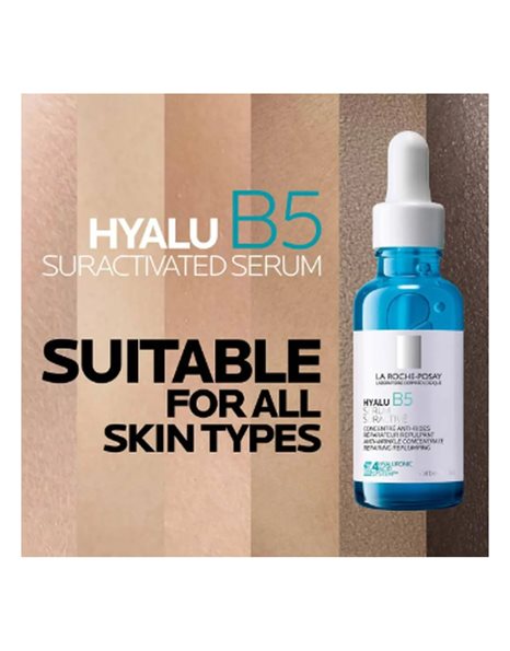 La Roche Posay Hyalu B5 Serum, Αντιρυτιδικός Ορός για Επανόρθωση & Αναπλήρωση 50ml