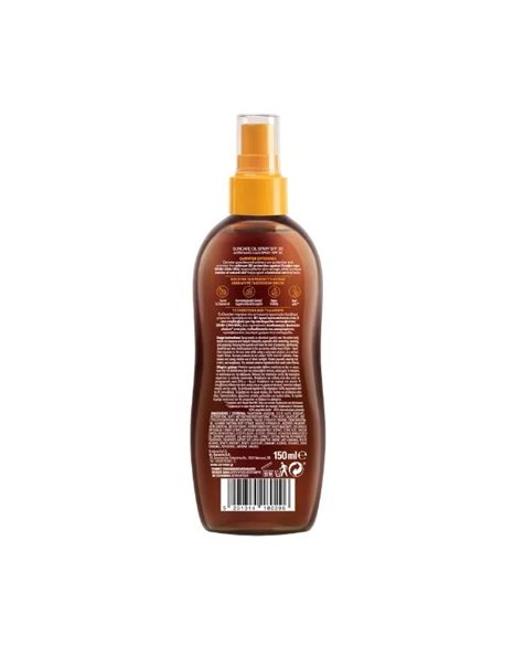 Carroten Protect & Tan Suncare Oil Spray Αντηλιακό Λάδι Μαυρίσματος SPF30 150 ml