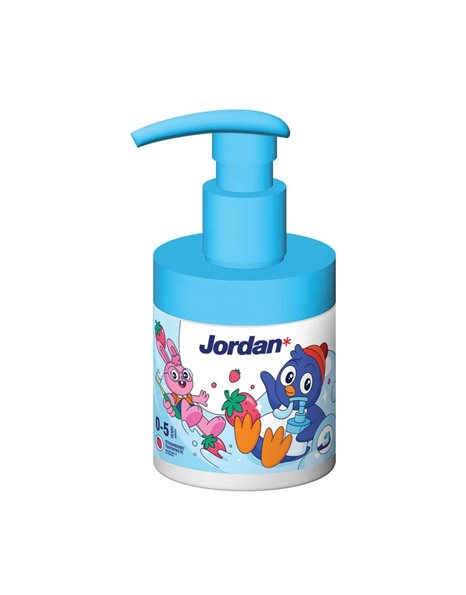 Jordan Toothpaste Pump Kids Παιδική Οδοντόκρεμα με Αντλία για Ηλικίες 0-5 ετών 150 ml