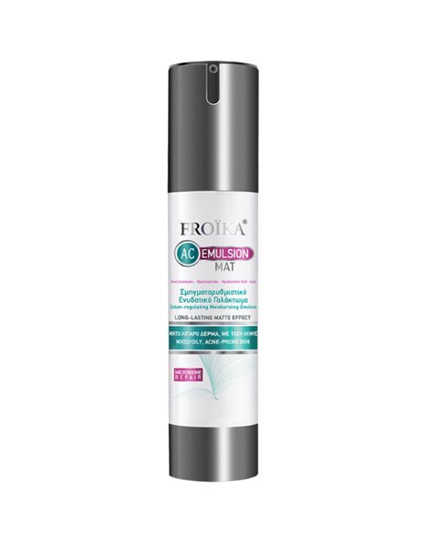 Froika AC Emulsion Mat Σμηγματορυθμιστικό Γαλάκτωμα Ενυδάτωσης 50 ml