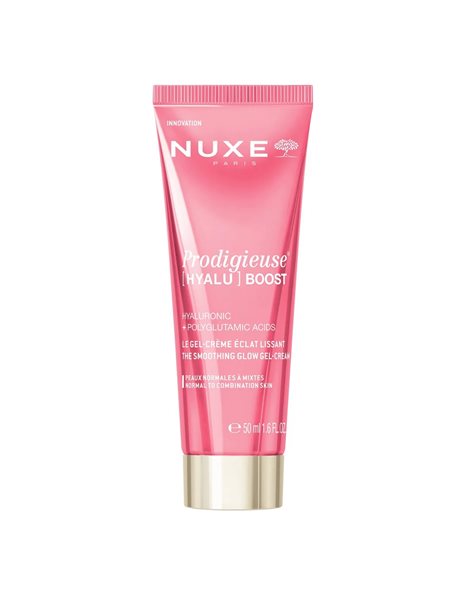 Nuxe Prodigieuse Hyalu Boost The Smoothing Glow Gel-Cream, Κρέμα -Τζελ για Λάμψη & Λείανση 50ml