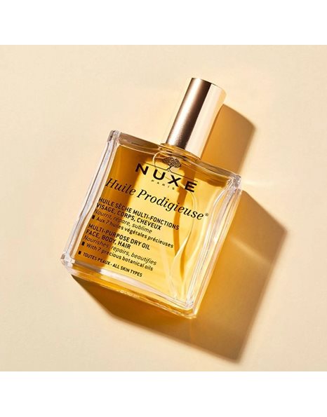 Nuxe Huile Prodigieuse Dry Oil Ξηρό Λάδι Πολλαπλών Χρήσεων για Πρόσωπο, Μαλλιά και Σώμα 100ml