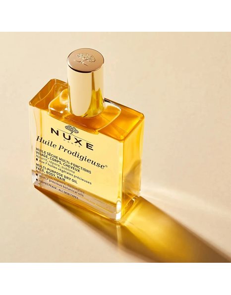 Nuxe Huile Prodigieuse Dry Oil Ξηρό Λάδι Πολλαπλών Χρήσεων για Πρόσωπο, Μαλλιά και Σώμα 100ml