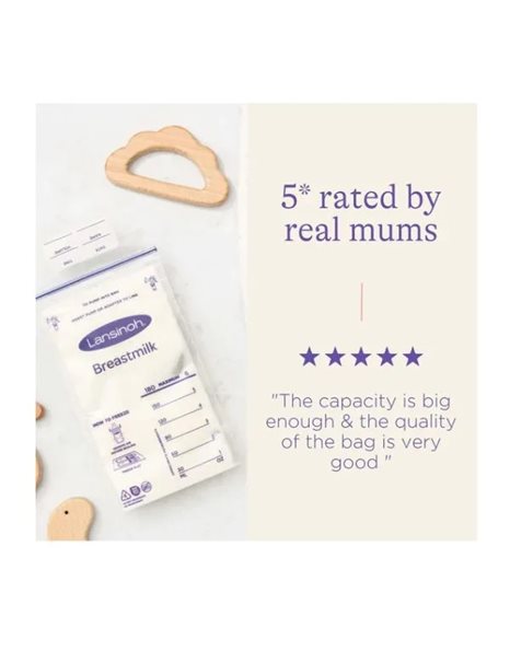 Lansinoh Breastmilk Storage Bags Σακουλάκια Αποθήκευσης Μητρικού Γάλακτος 25 τμχ