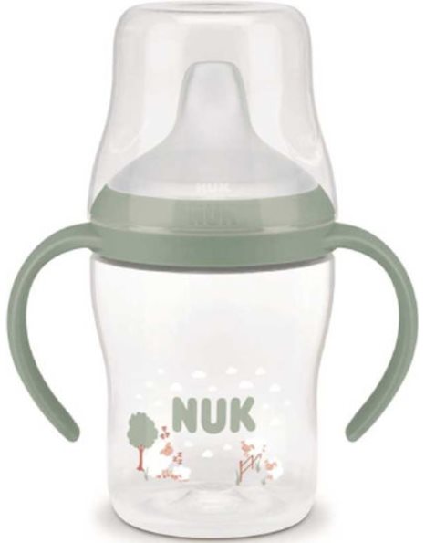 Nuk Perfect Match Eκπαιδευτικό Ποτηράκι με Στόμιο 6m+ Πρόβατο (Πράσινο) 150ml