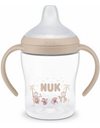 Nuk Perfect Match Εκπαιδευτικό Ποτήρι Για 6+Μηνών με Σχέδιο Μαϊμουδάκια Μπεζ 150ml