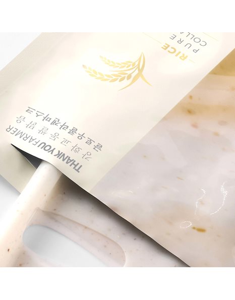 Thank You Farmer Rice Pure Glow Collagen Mask Μάσκα Προσώπου Για Λάμψη & Ενυδάτωση 1 τεμάχιο