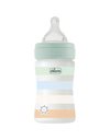 Chicco Μπιμπερό Πλαστικό Well Being 150ml με Θηλή Σιλικόνης Κανονικής Ροής 0+ γαλάζιο