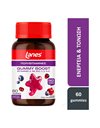 Lanes Gummy Boost Ζελεδάκια Ενηλίκων για Ενέργεια & Τόνωση 60 τμχ
