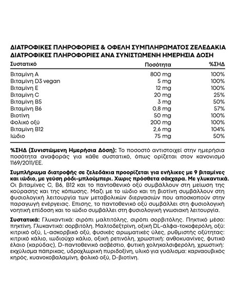 Lanes Gummy Boost Ζελεδάκια Ενηλίκων για Ενέργεια & Τόνωση 60 τμχ