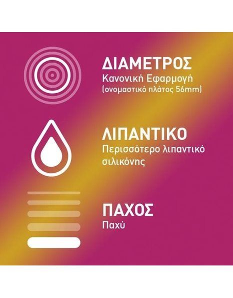 Durex Προφυλακτικά Pleasure Max με Ραβδώσεις 3τμχ
