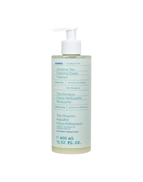 Korres Olympus Tea Τσάι Ολύμπου Αφρώδης Κρέμα Καθαρισμού 400 ml