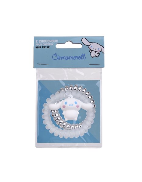 ORION Take Care Cinnamoroll Σπιράλ Λαστιχάκι Μαλλιών 2 Τεμάχια