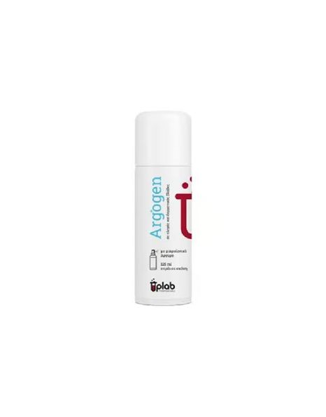Uplab Pharmaceuticals Argogen Spray Σπρέυ Σε Σκόνη Με Μικροϊονικό Άργυρο Για Πληγές & Δερματικές Βλάβες 125ml