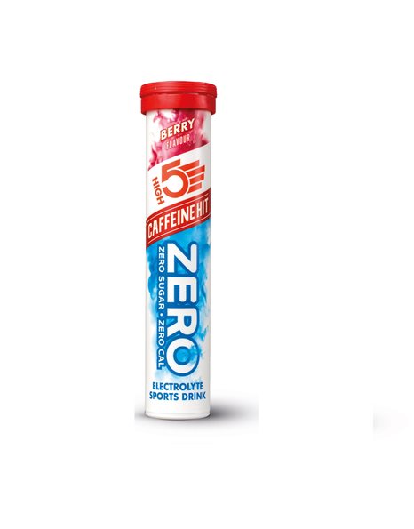 High5 Zero Electrolyte Sports Drink Caffeine Hit Berry Ηλεκτρολύτες 20 αναβράζοντα δισκία