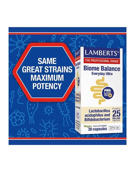 Lamberts Biome Balance Everyday Ultra Προβιοτικά 30 κάψουλες