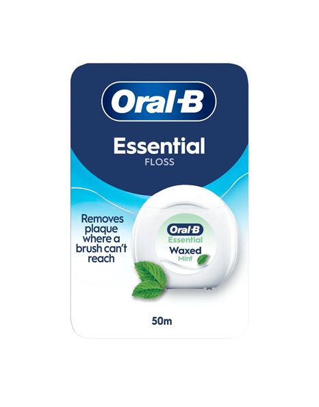 ORAL-B ΟΔΟΝΤΙΚΟ ΝΗΜΑ ΚΗΡΩΜΕΝΟ ΜΕΝΤΑ 50M