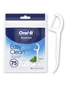 Oral-B Essential Easy Clean Οδοντικό Νήμα με Οδοντογλυφίδα Γεύση Μέντας 75 τεμάχια
