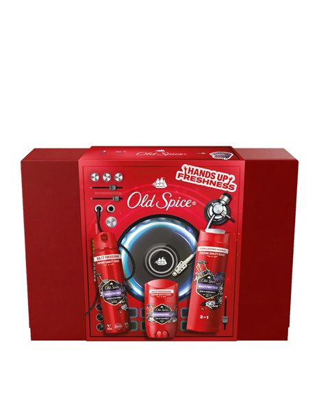 Old Spice NightPanther Stick 50ml + 3-1Shampoo&Shower Gel 250ml + Deo Spray 150ml