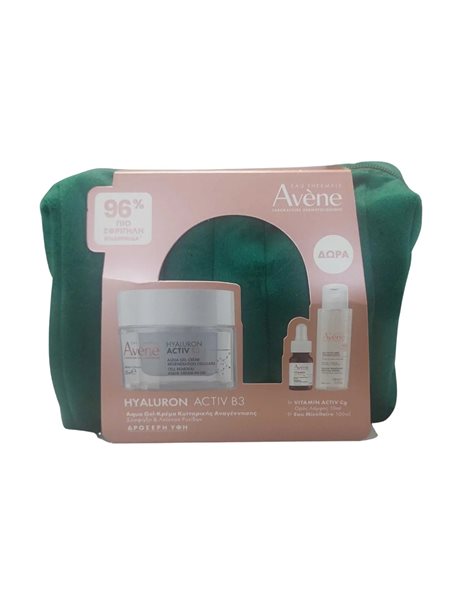 Avene Hyaluron Activ B3 Aqua Gel-Cream 50ml +Δώρο Vitamin Activ Cg Serum 10ml&Micellar Water 100ml