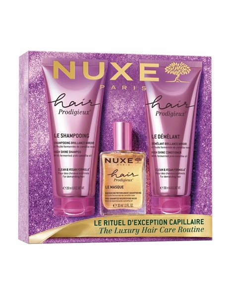 Nuxe Hair Prodigieux Xmas Promo Σαμπουάν 200ml & Conditioner 200ml & Pre-Shampoo Μάσκα 30ml