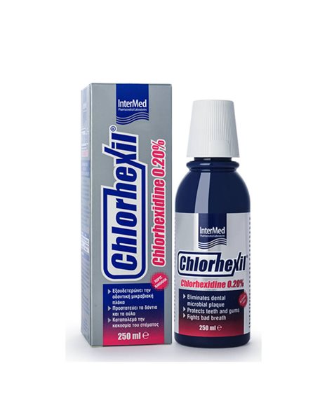Intermed Chlorhexil 0.20% Mouthwash Στοματικό διάλυμα Χλωρεξιδίνης 0,20%, 250ml