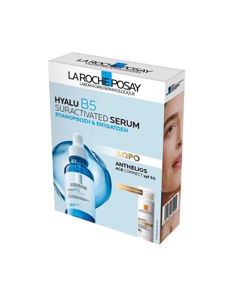La Roche-Posay Promo Hyalu B5 Suractivated Serum 30ml & ΔΩΡΟ Anthelios Age Correct 15ml 