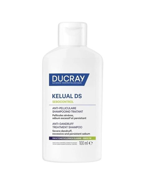 Ducray Kelual DS Sebocontrol Shampoo Σαμπουάν κατά της Πιτυρίδας 100ml